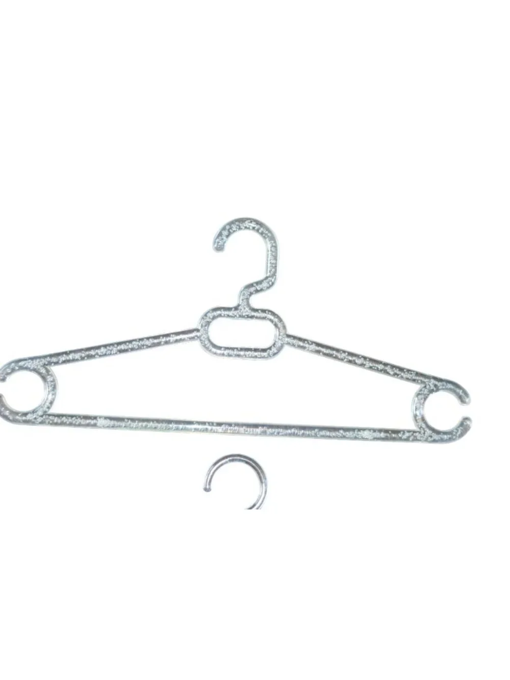 6 Pack Vintage Plastic Acrylic Hangers Funky Mod Mid Century Retro Unique